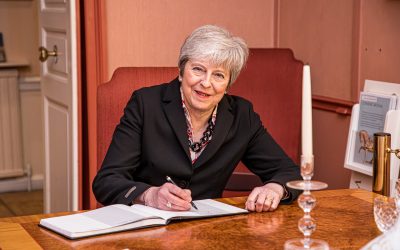 Theresa May visits Salisbury