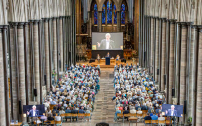 Sir John Major’s “Reality Check” at Salisbury Cathedral