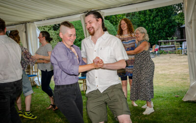 Ceilidh in the Garden – A Joyful Summer Evening at Arundells