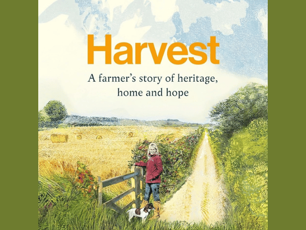 Cover of Harvest by Minette Batters, a memoir exploring farming, food production and the future of rural Britain.